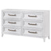 Marielle - 6-Drawer Bedroom Dresser – Dressers by CoasterEveryday at Furniture Wholesale Plus , Nashville furniture store