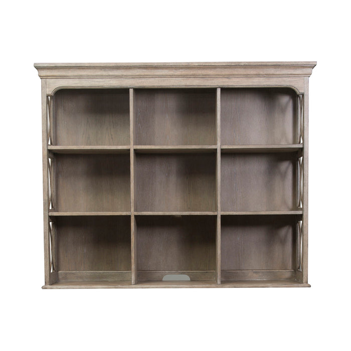 Simply Elegant - Credenza Hutch - Heathered Taupe – Hutches by Liberty Furniture at Furniture Wholesale Plus , Nashville furniture store