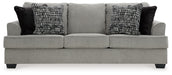 Deakin - Sofa - Ash – Stationary Sofas by Signature Design by Ashley® at Furniture Wholesale Plus , Nashville furniture store