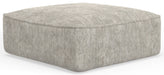 Bucktown - Cocktail Ottoman - Parchment – Coffee Table Ottomans by Jackson at Furniture Wholesale Plus , Nashville furniture store