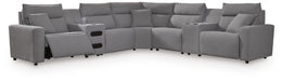 Modmax II - Reclining Sectional - Salt And Pepper – Reclining Sectionals by Signature Design by Ashley® at Furniture Wholesale Plus , Nashville furniture store