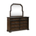 Providence Park - Dresser & Mirror - Chateau Brown – Dresser & Mirror by Liberty Furniture at Furniture Wholesale Plus , Nashville furniture store