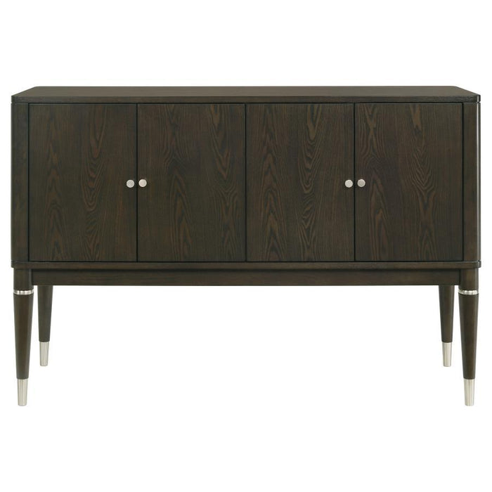 Reseda - 4-Door Dining Sideboard Server With Shelves - Ash Brown - Premium Servers from Coaster Fine Furniture - Just $749! Shop now at Furniture Wholesale Plus  We are the best furniture store in Nashville, Hendersonville, Goodlettsville, Madison, Antioch, Mount Juliet, Lebanon, Gallatin, Springfield, Murfreesboro, Franklin, Brentwood