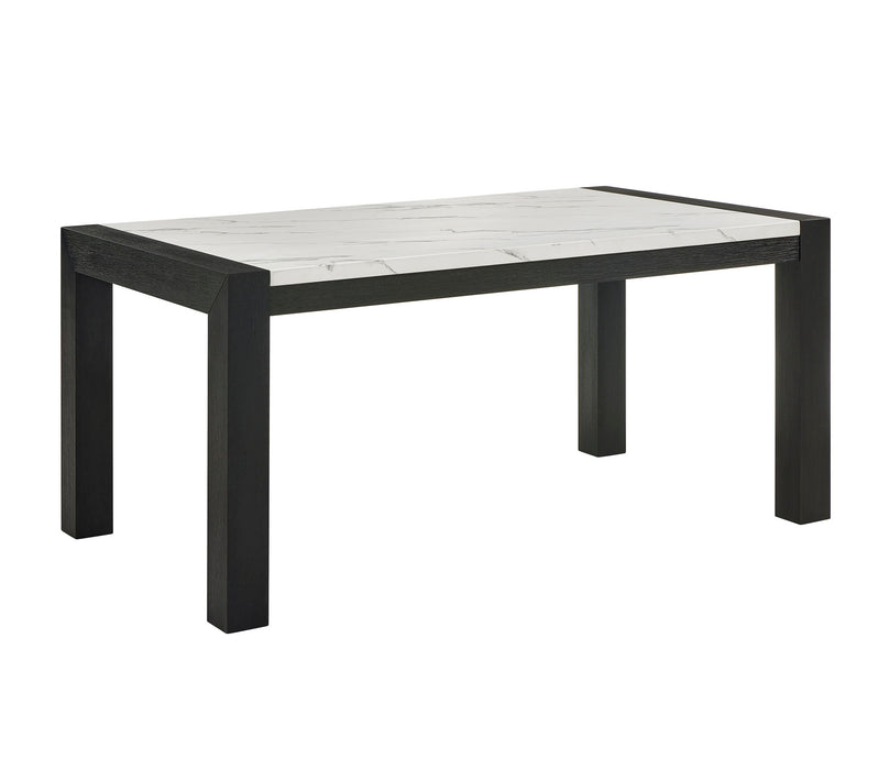Jules - Faux Marble Dining Table - Charcoal / White – Dining Tables by Crown Mark at Furniture Wholesale Plus , Nashville furniture store