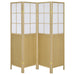 Edwards - 4-Panel Room Divider Folding Shoji Screen - Natural – Room Dividers by Coaster Fine Furniture at Furniture Wholesale Plus , Nashville furniture store