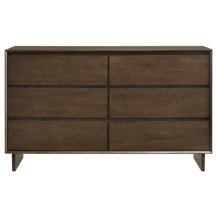 Glenwood - 6-Drawer Dresser Cabinet – Dressers by Coaster Fine Furniture at Furniture Wholesale Plus , Nashville furniture store