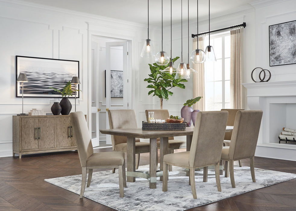 Chrestner - Dining Room Set - Premium 8 + Piece Dining Room Sets from Signature Design by Ashley® - Just $2948! Shop now at Furniture Wholesale Plus  We are the best furniture store in Nashville, Hendersonville, Goodlettsville, Madison, Antioch, Mount Juliet, Lebanon, Gallatin, Springfield, Murfreesboro, Franklin, Brentwood