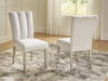 Larawyn - Dining Upholstered Side Chair (Set of 2) - Bisque – Chair Sets by Signature Design by Ashley® at Furniture Wholesale Plus , Nashville furniture store