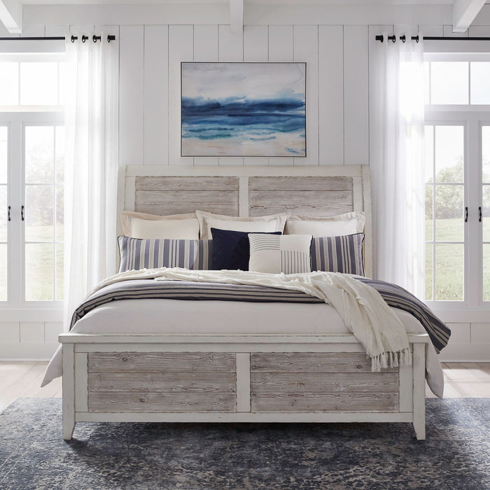 Backroads - Sleigh Bed – Sleigh Beds by Liberty Furniture at Furniture Wholesale Plus , Nashville furniture store