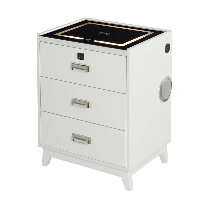 Rio - Nightstand With Electronic Features – Nightstands w/ Charging Stations by Elements International at Furniture Wholesale Plus , Nashville furniture store