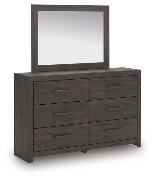 Prendonea - Dresser and Mirror - Charcoal – Dresser & Mirror by Signature Design by Ashley® at Furniture Wholesale Plus , Nashville furniture store