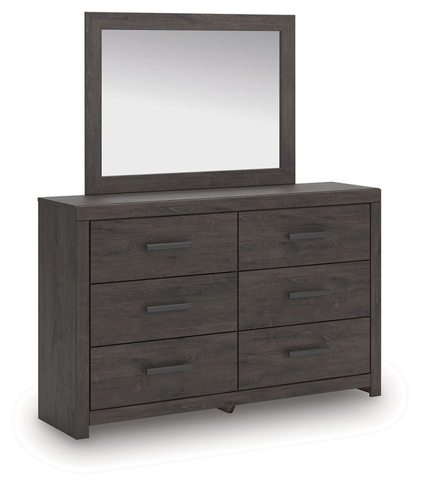 Prendonea - Dresser and Mirror - Charcoal – Dresser & Mirror by Signature Design by Ashley® at Furniture Wholesale Plus , Nashville furniture store