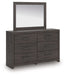 Prendonea - Dresser and Mirror - Charcoal – Dresser & Mirror by Signature Design by Ashley® at Furniture Wholesale Plus , Nashville furniture store