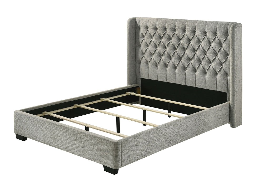 Daphne - Bed – Upholstered Beds by Crown Mark at Furniture Wholesale Plus , Nashville furniture store