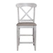 Ocean Isle - Upholstered X Back Counter Chair – Counter Chairs by Liberty Furniture at Furniture Wholesale Plus , Nashville furniture store