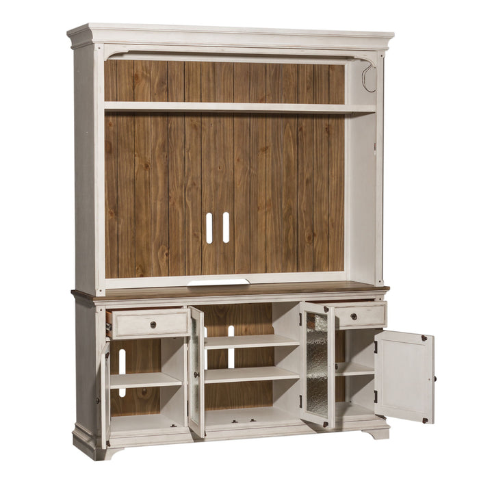 Morgan Creek - Entertainment Center – Entertainment Centers by Liberty Furniture at Furniture Wholesale Plus , Nashville furniture store