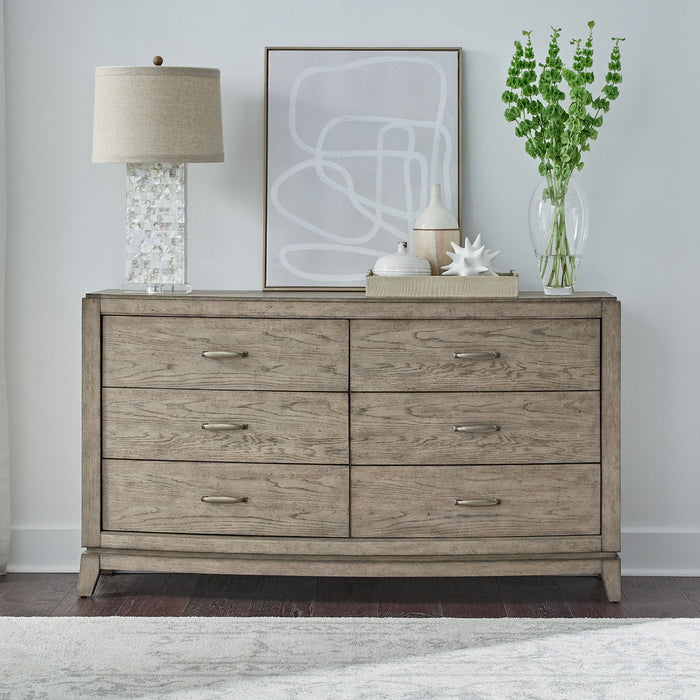 Avalon - 6 Drawer Dresser – Dresser & Mirror by Liberty Furniture at Furniture Wholesale Plus , Nashville furniture store