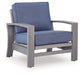 Half Moon Beach - Spring Lounge Chair - Blue / Gray – Lounge Chairs by Signature Design by Ashley® at Furniture Wholesale Plus , Nashville furniture store