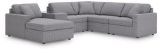 Modmax - Sectional - Granite – Stationary Sectionals by Signature Design by Ashley® at Furniture Wholesale Plus , Nashville furniture store