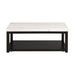 Marcello - Coffee Table With Casters - White – Coffee Tables by Elements International at Furniture Wholesale Plus , Nashville furniture store