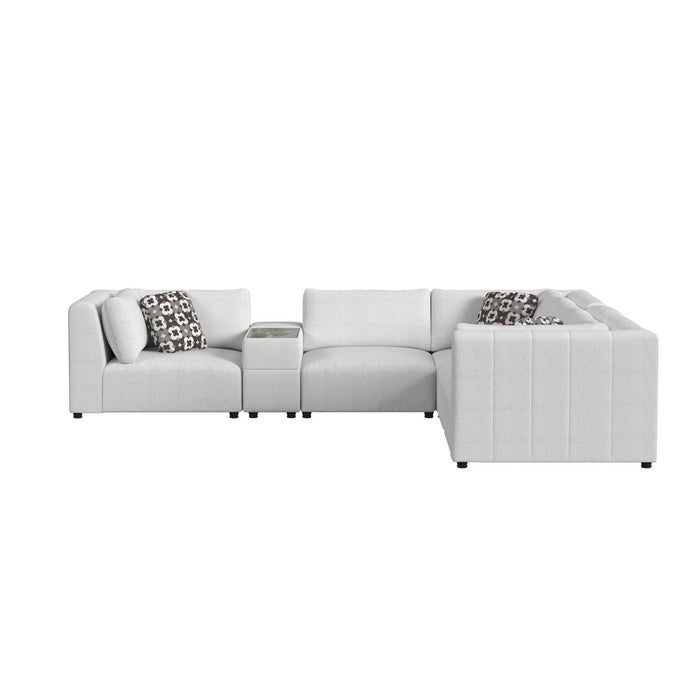 Zandara - Modular Set Sectional – Stationary Sectionals by Elements International at Furniture Wholesale Plus , Nashville furniture store
