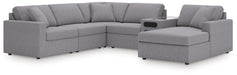 Modmax - Sectional - Granite – Stationary Sectionals by Signature Design by Ashley® at Furniture Wholesale Plus , Nashville furniture store