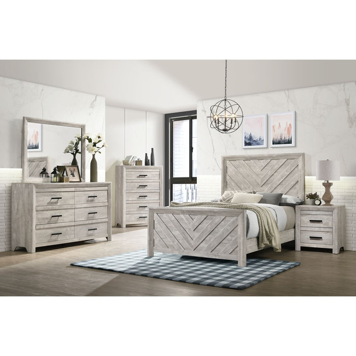 Eleanor - Bed – Panel Beds by Elements International at Furniture Wholesale Plus , Nashville furniture store