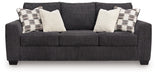 Loreo - Queen Sofa Sleeper - Ebony – Sleeper Sofas by Benchcraft® at Furniture Wholesale Plus , Nashville furniture store