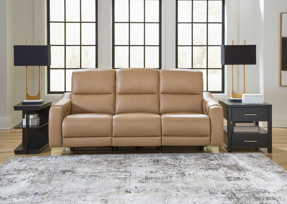 Mosswell - Power Reclining Sofa With Adj Headrest - Toffee – Reclining Sofas by Ashley® at Furniture Wholesale Plus , Nashville furniture store