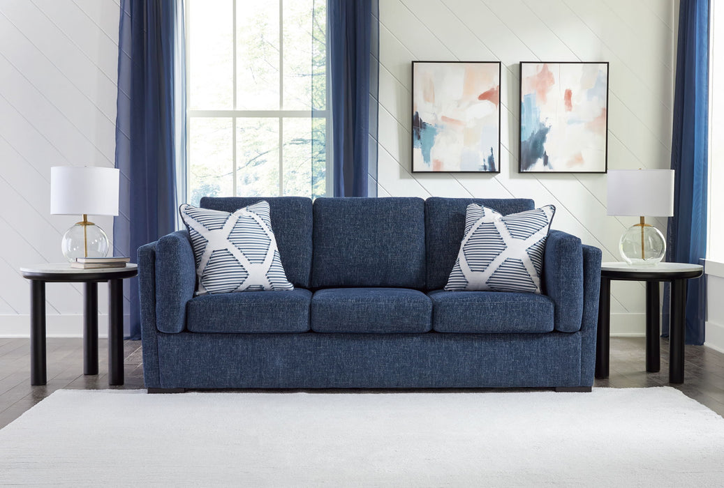 Evansley - Living Room Set – Stationary Chair & Ottoman by Benchcraft® at Furniture Wholesale Plus , Nashville furniture store