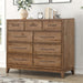 Shaker Lakes - 9 Drawer Chesser - Harvest Brown – Dressers by Liberty Furniture at Furniture Wholesale Plus , Nashville furniture store