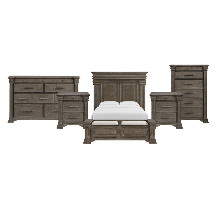 Kings Court - Storage Bedroom Set – 3 Piece Bedroom Sets by Elements International at Furniture Wholesale Plus , Nashville furniture store
