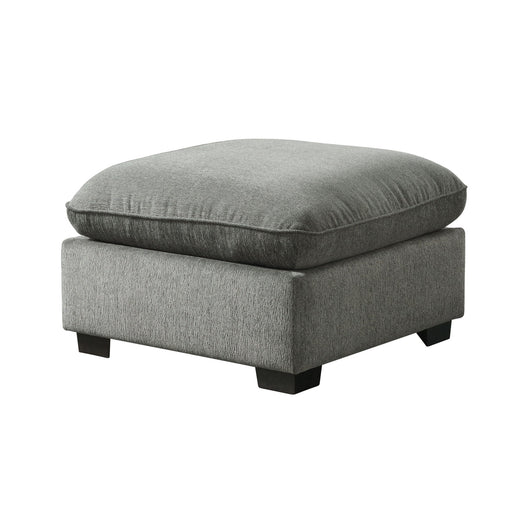 Deville - Modular Ottoman - Nova Gray – Upholstered Ottomans by Elements International at Furniture Wholesale Plus , Nashville furniture store