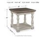 Havalance - Rectangular End Table - Gray / White – End Tables by Signature Design by Ashley® at Furniture Wholesale Plus , Nashville furniture store