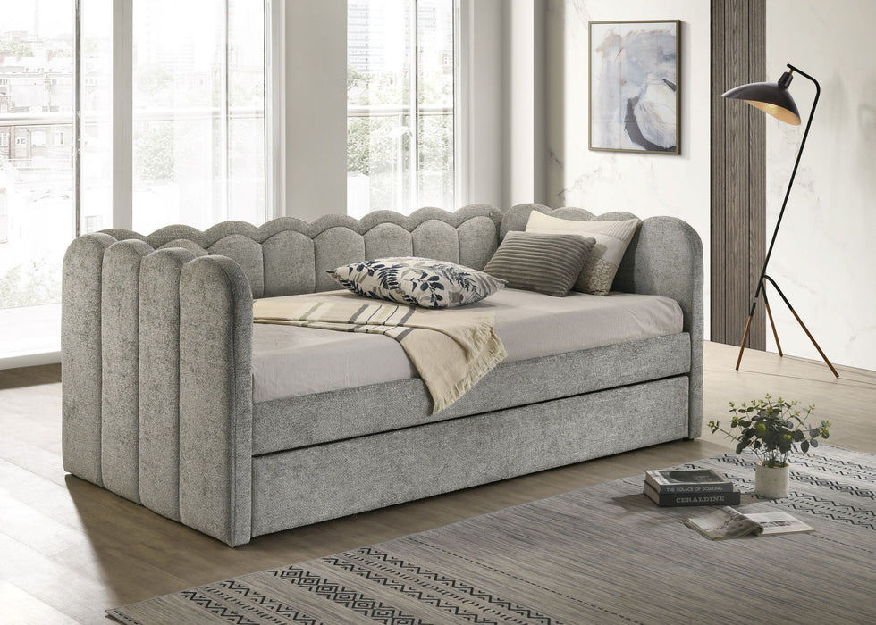 Melody - Daybed - Light Gray – Daybeds by Crown Mark at Furniture Wholesale Plus , Nashville furniture store