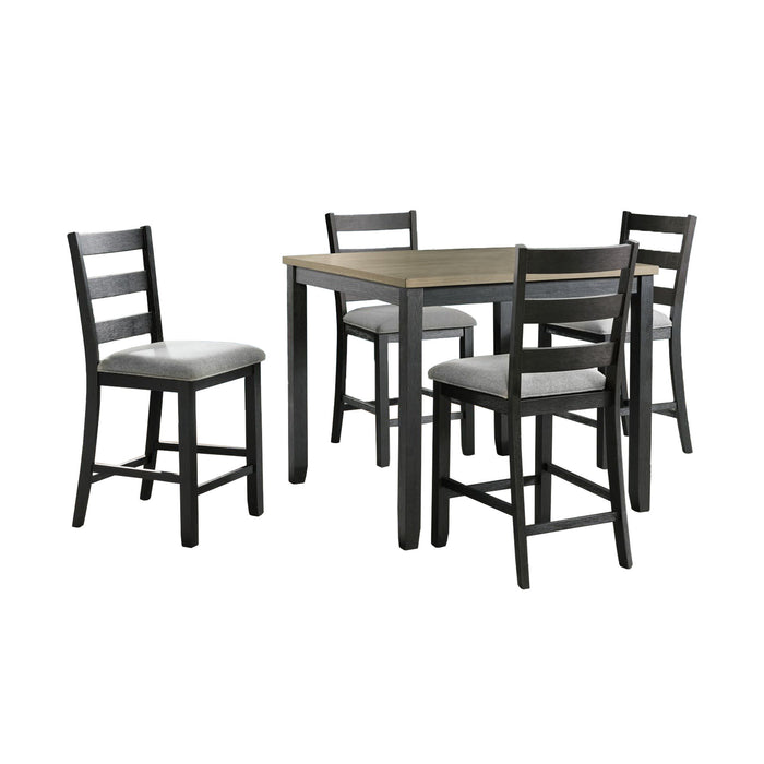 Martin - Counter Set – 5 Piece Dining Room Sets by Elements International at Furniture Wholesale Plus , Nashville furniture store