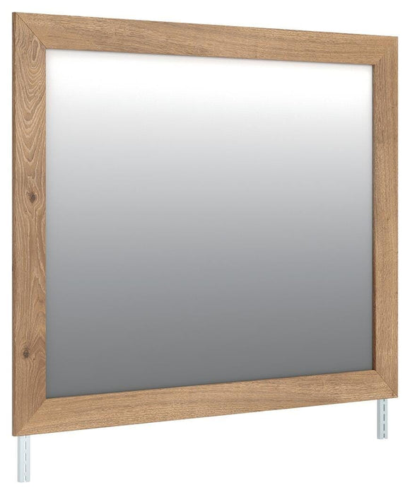 Brozmont - Bedroom Mirror - Tan – Mirrors by Benchcraft® at Furniture Wholesale Plus , Nashville furniture store