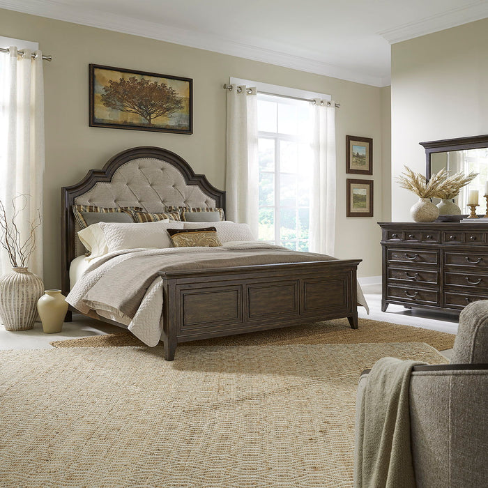 Paradise Valley - Upholstered Bedroom Set – 3 Piece Bedroom Sets by Liberty Furniture at Furniture Wholesale Plus , Nashville furniture store