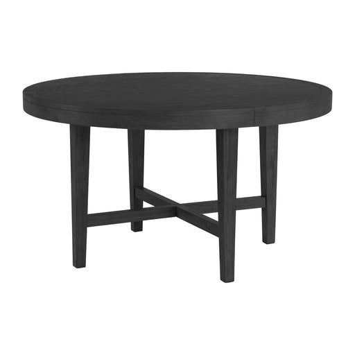 Versailles - Contemporary Round Dining Table - Black – Dining Tables by Elements International at Furniture Wholesale Plus , Nashville furniture store