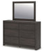 Fraluna - Dresser And Mirror - Charcoal – Dresser & Mirror by Signature Design by Ashley® at Furniture Wholesale Plus , Nashville furniture store