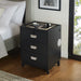 Rio - Nightstand With Electronic Features – Nightstands w/ Charging Stations by Elements International at Furniture Wholesale Plus , Nashville furniture store