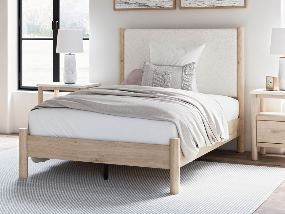 Cadmori - Upholstered Panel Bed – Upholstered Beds by Signature Design by Ashley® at Furniture Wholesale Plus , Nashville furniture store