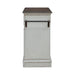 Magnolia Manor - Bar Cart - Antique White – Home Bars by Liberty Furniture at Furniture Wholesale Plus , Nashville furniture store
