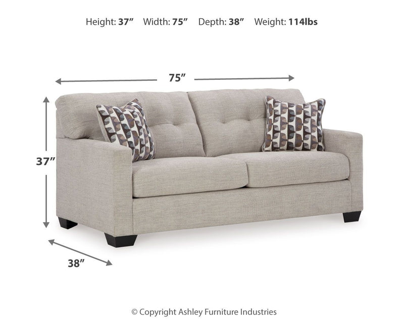 Mahoney - Sofa – Stationary Sofas by Signature Design by Ashley® at Furniture Wholesale Plus , Nashville furniture store