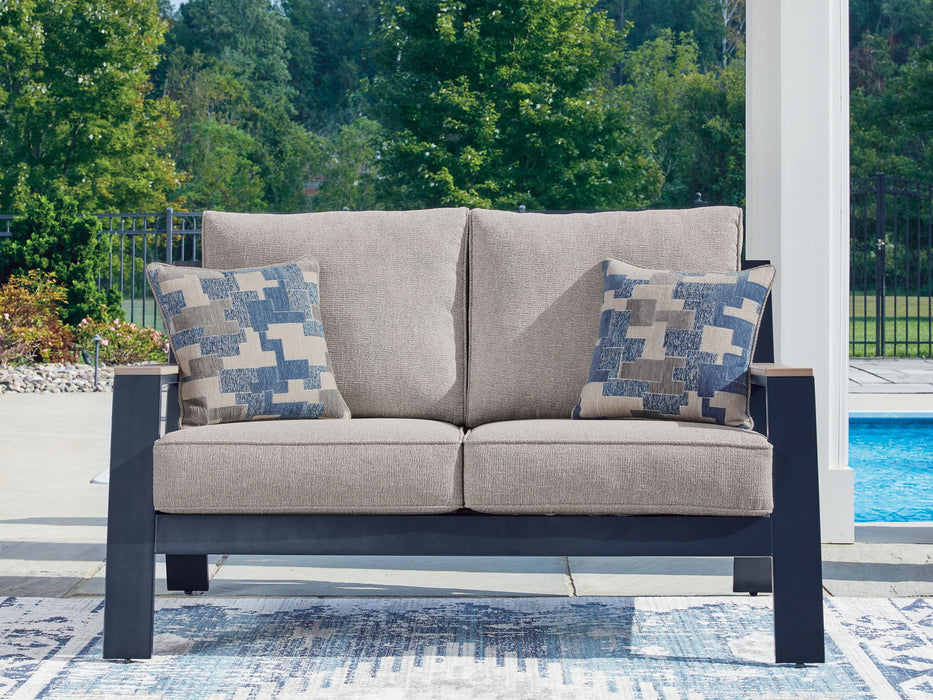 East Beach - Loveseat With Cushion - Blue – Loveseats by Signature Design by Ashley® at Furniture Wholesale Plus , Nashville furniture store