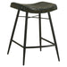 Bayu - Leather Upholstered Counter Stool (Set of 2) - Premium Stool Sets from Coaster Fine Furniture - Just $399! Shop now at Furniture Wholesale Plus  We are the best furniture store in Nashville, Hendersonville, Goodlettsville, Madison, Antioch, Mount Juliet, Lebanon, Gallatin, Springfield, Murfreesboro, Franklin, Brentwood