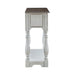 Magnolia Manor - Hall Console Bottom With Shelf For Display & Storage - Antique White – Console Tables by Liberty Furniture at Furniture Wholesale Plus , Nashville furniture store