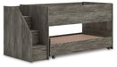 Frandern - Twin Over Twin Loft Bed - Gray – Loft Beds by Signature Design by Ashley® at Furniture Wholesale Plus , Nashville furniture store