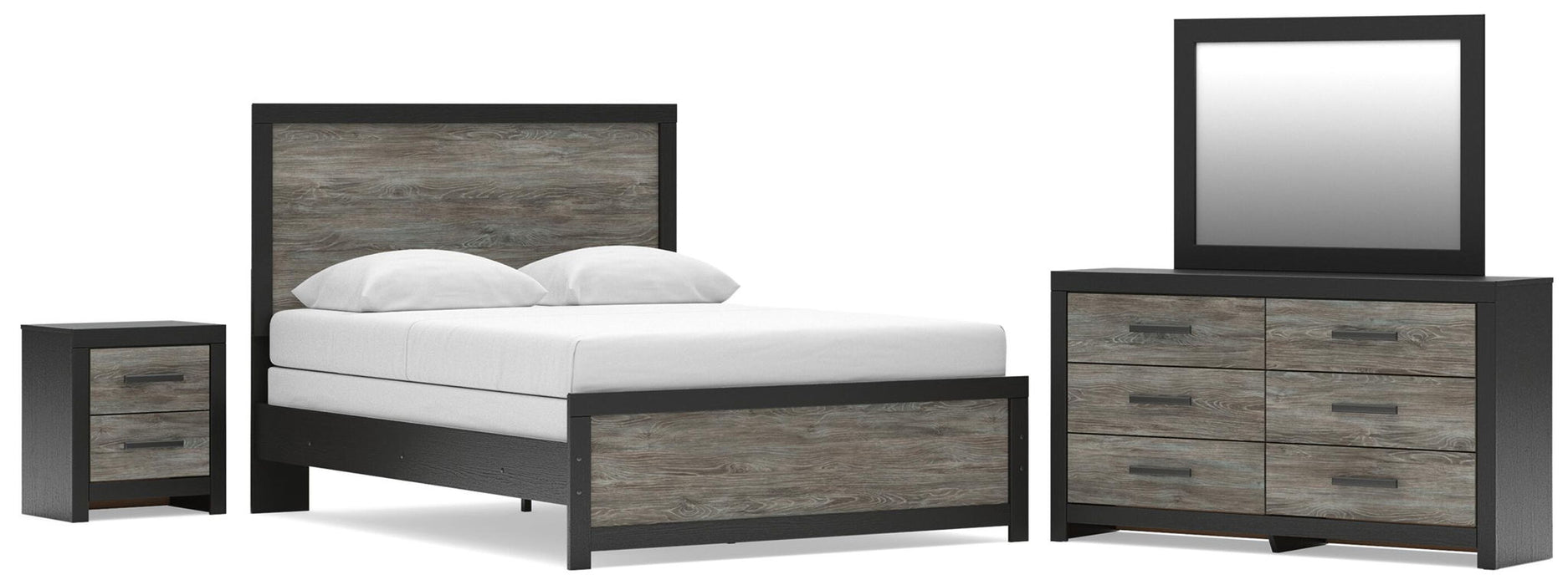 Broachmyn - Panel Bedroom Set – 3 Piece Bedroom Sets by Signature Design by Ashley® at Furniture Wholesale Plus , Nashville furniture store