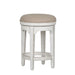 Magnolia Manor - Console Swivel Stool - Antique White – Counter Height (24"-27") by Liberty Furniture at Furniture Wholesale Plus , Nashville furniture store